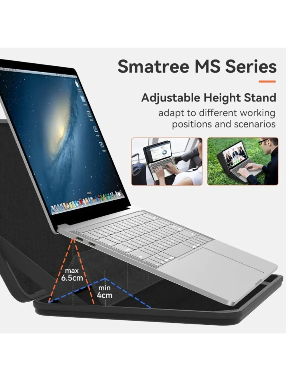 Protective EVA Sleeve Case with Stand for 14